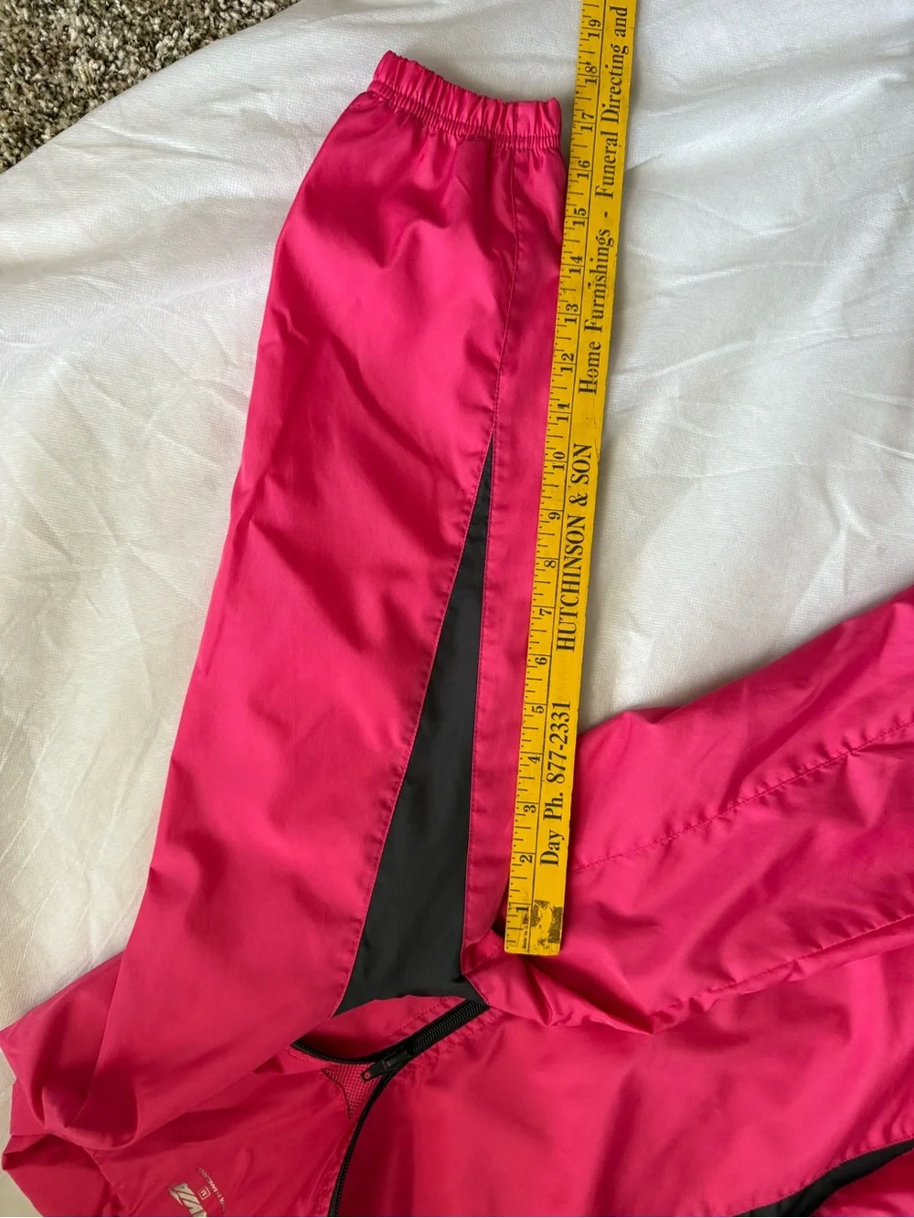 Avia Hot Pink and Black Athletic Track Set